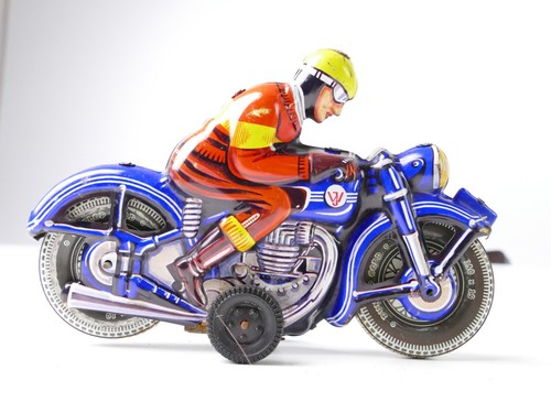 Blechspielzeug motorrad - blechspielzeug,